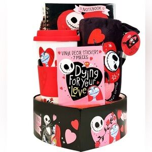 Disney Nightmare Before Christmas Home Office Set - Red and Black